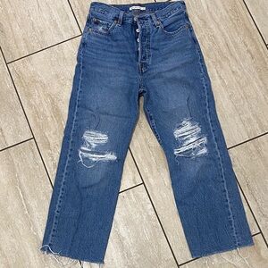 Signature by Levi Strauss Blue Straight Leg Jeans